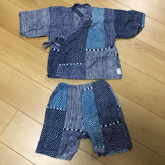 SOU・SOU(ソウソウ)のけろ様専用 sousou 甚平  L キッズ/ベビー/マタニティのキッズ服男の子用(90cm~)(甚平/浴衣)の商品写真