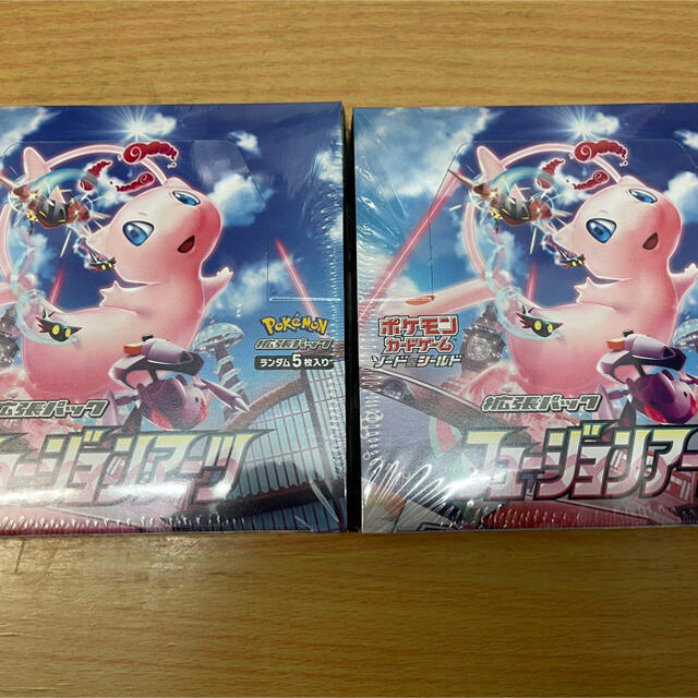 ポケモンカード フュージョンアーツ 2BOX