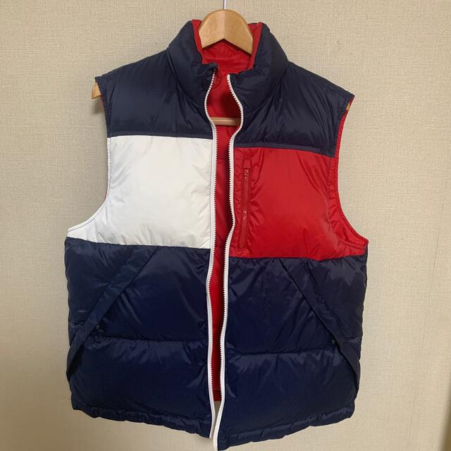 TOMMY HILFIGER - TOMMY HILFIGER ダウンベスト リバーシブルの通販 by