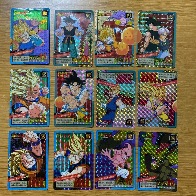 ドラゴンボール　カードダス　キラ　12枚セット