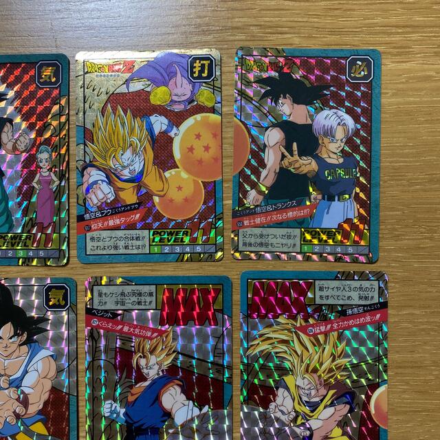 ドラゴンボール　カードダス　キラ　12枚セット