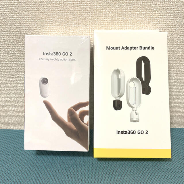 新品未開封】Insta360 GO 2とGo 2 マウントアダプターバンドル-