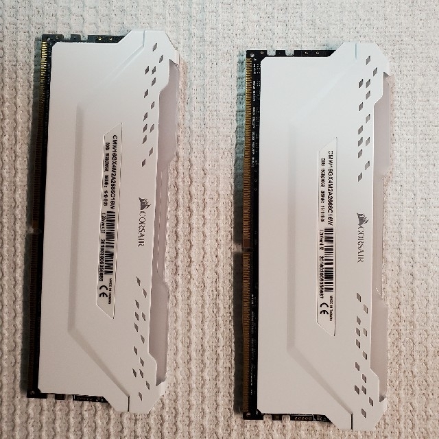 ゲーミング　メモリ　DDR4 8GB*2枚　16Gスマホ/家電/カメラ