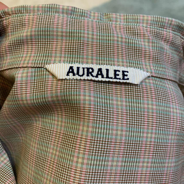 COMOLI(コモリ)のAuralee  super light wool check shirts メンズのトップス(シャツ)の商品写真