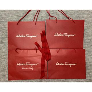 サルヴァトーレフェラガモ(Salvatore Ferragamo)のフェラガモ　ショップ袋　4枚セット(ショップ袋)