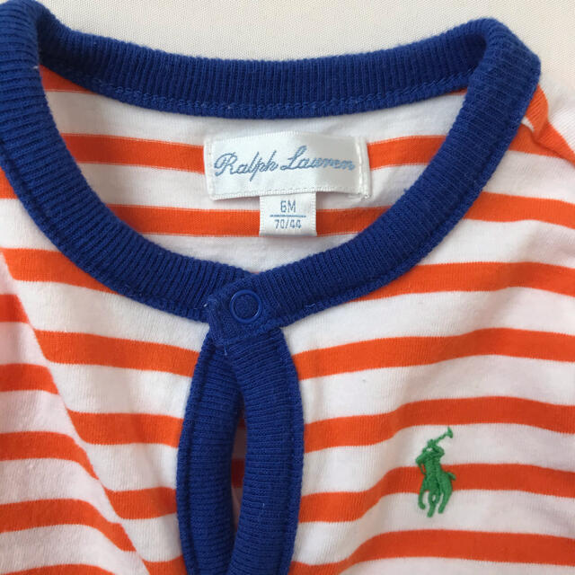 Ralph Lauren(ラルフローレン)の再値下げ【Ralph Lauren】ラルフローレン ベビー 服 ロンパース キッズ/ベビー/マタニティのベビー服(~85cm)(ロンパース)の商品写真