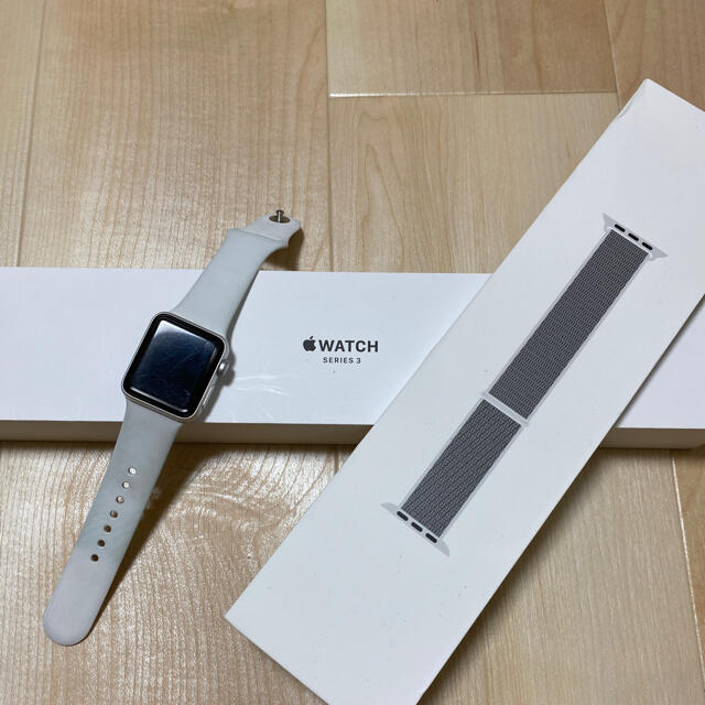 Apple Watch(アップルウォッチ)のApple Watch series3 スマホ/家電/カメラのスマートフォン/携帯電話(その他)の商品写真