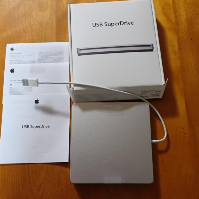 Apple USB SuperDrive 新品未使用 開封のみ