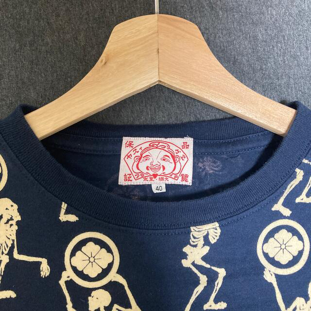 EVISU(エビス)の【値下げ】エビス　骸骨Tシャツ メンズのトップス(Tシャツ/カットソー(半袖/袖なし))の商品写真