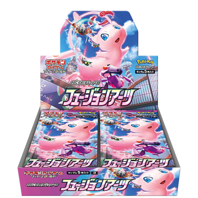 ポケモンカード フュージョンアーツ BOX 新品 シュリンク未開封 Box ...