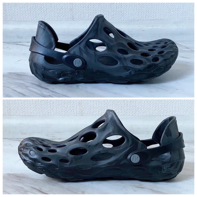 MERRELL(メレル)の完売カラー merrell ブラック 黒 メレル 水陸両用 ハイドロモック メンズの靴/シューズ(サンダル)の商品写真