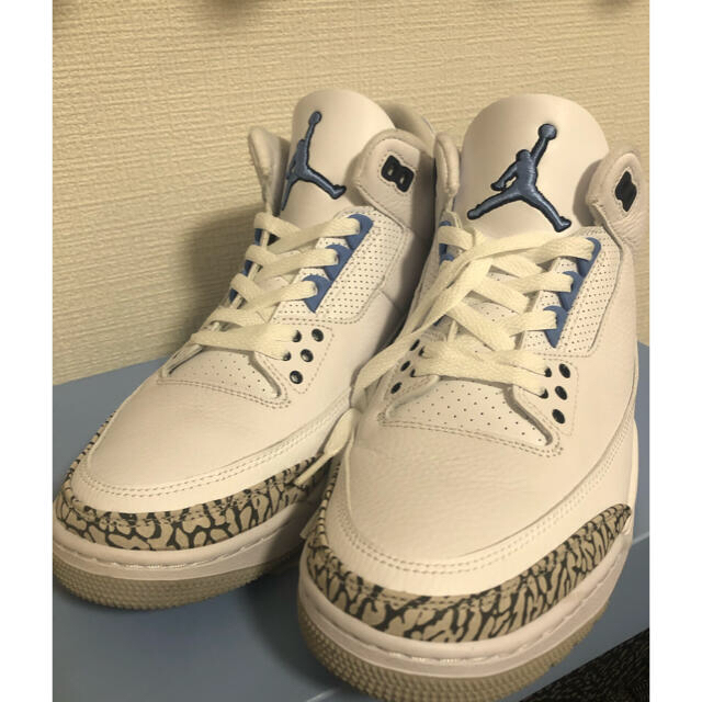 NIKE ナイキ AIR JORDAN 3 UNC エアジョーダン 3 レトロ 2