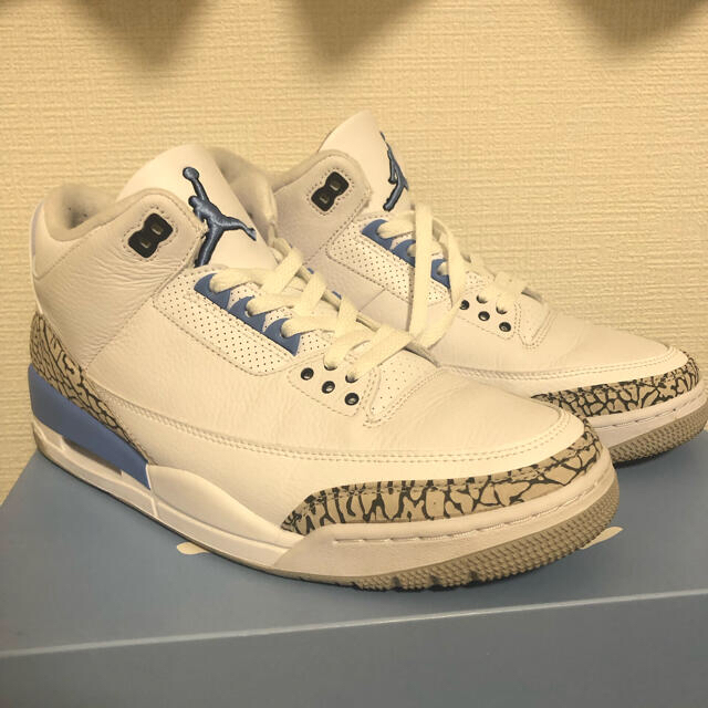 NIKE ナイキ AIR JORDAN 3 UNC エアジョーダン 3 レトロ 3