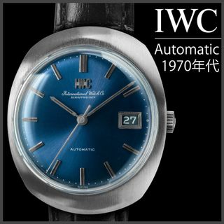 インターナショナルウォッチカンパニー(IWC)の(680) 稼働美品 IWC 自動巻き Wロゴ 日差7秒 1970年代(腕時計(アナログ))