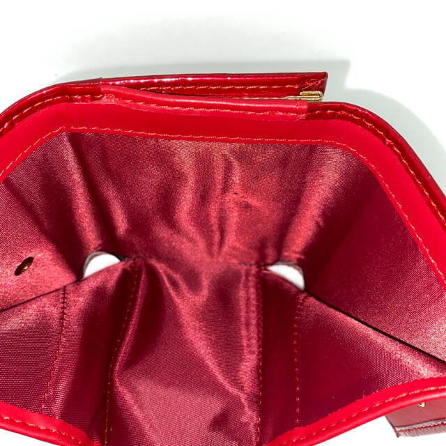 Vivienne Westwood(ヴィヴィアンウエストウッド)の【半額セール】　本物　ヴィヴィアンウエスウッド　レッド　エナメル　 オーブ メンズのファッション小物(折り財布)の商品写真