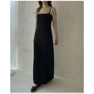 トゥデイフル(TODAYFUL)のerme Double strap cami dress キャミワンピ(ロングワンピース/マキシワンピース)