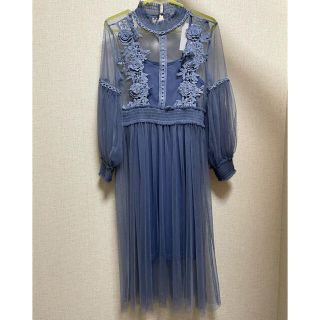 グレイル(GRL)の【値下げ】【タグ付新品】GRL レースワンピ(ロングワンピース/マキシワンピース)