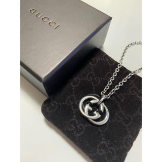 グッチ(Gucci)の【美品】GUCCI シルバーネックレス(ネックレス)