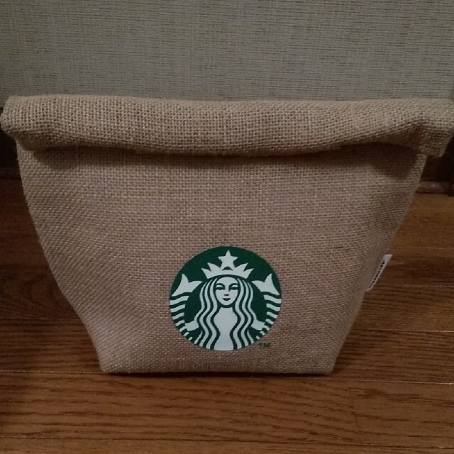 Starbucks Coffee(スターバックスコーヒー)のスタバ　麻バック レディースのバッグ(エコバッグ)の商品写真