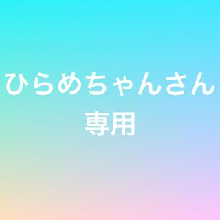 ひらめちゃんさん　専用ページとなります＾＾(その他)