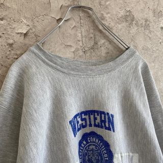 80s USA製 チャンピオン リバースウィーブ スウェット カレッジ