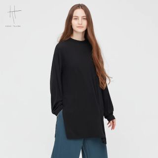 ユニクロ(UNIQLO)のユニクロ　レーヨンジョーゼット チュニック(チュニック)