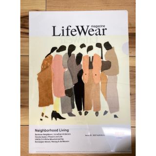 ユニクロ(UNIQLO)の新品 UNIQLO Life Wear オリジナルクリアファイル(ファイル/バインダー)