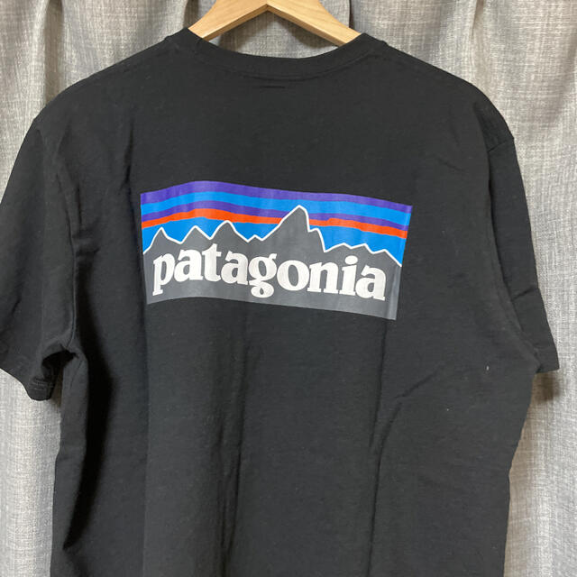 patagonia(パタゴニア)のパタゴニア Tシャツ ブラック メンズのトップス(Tシャツ/カットソー(半袖/袖なし))の商品写真