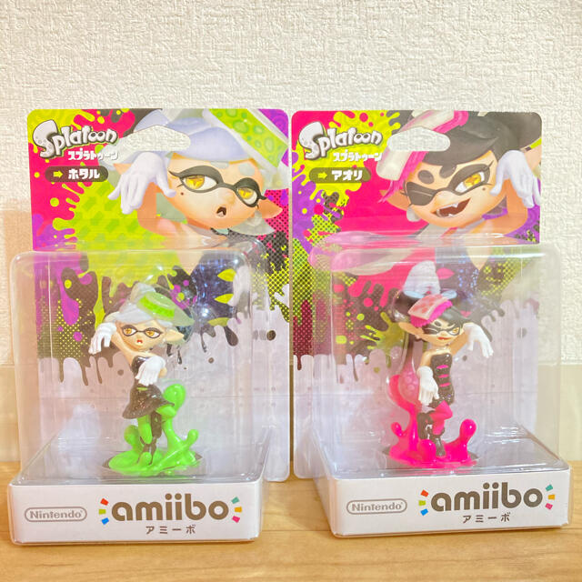 任天堂 - 【新品未使用】amiibo スプラトゥーン アオリホタルセット