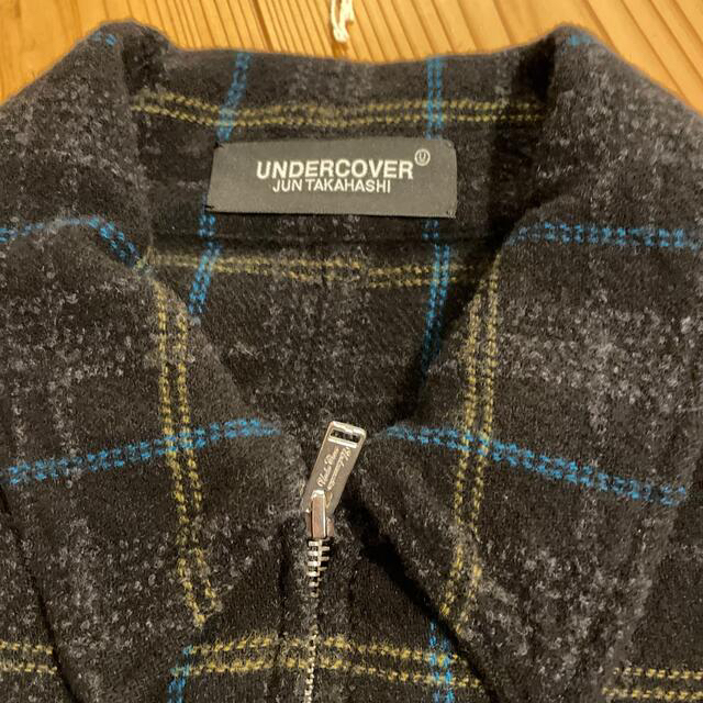 UNDERCOVER MENS縮絨ブルゾン　NAVY キムタク