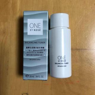 コーセー(KOSE)のONE BY KOSE バランシング チューナー 28ml(サンプル/トライアルキット)