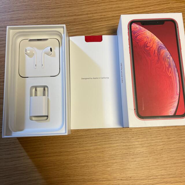 iPhoneⅩR 128gb product Red docomoモデル 3