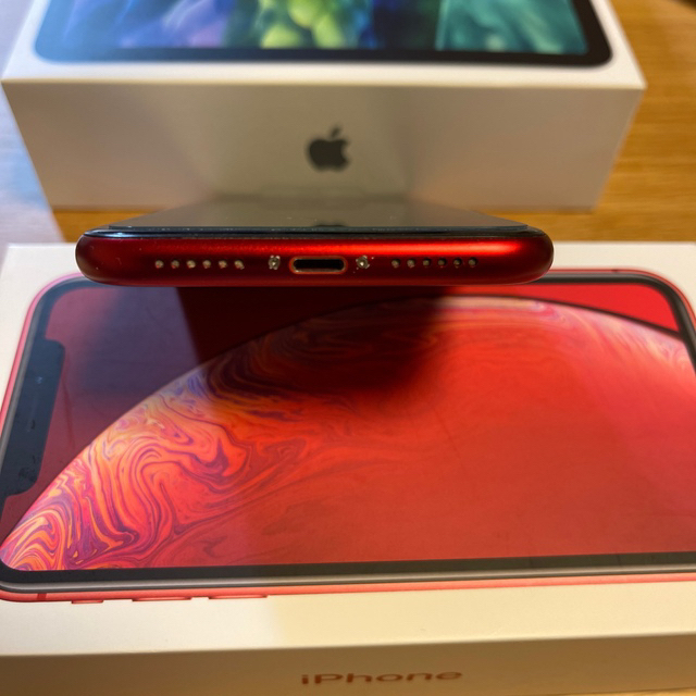 iPhoneⅩR 128gb product Red docomoモデル 4