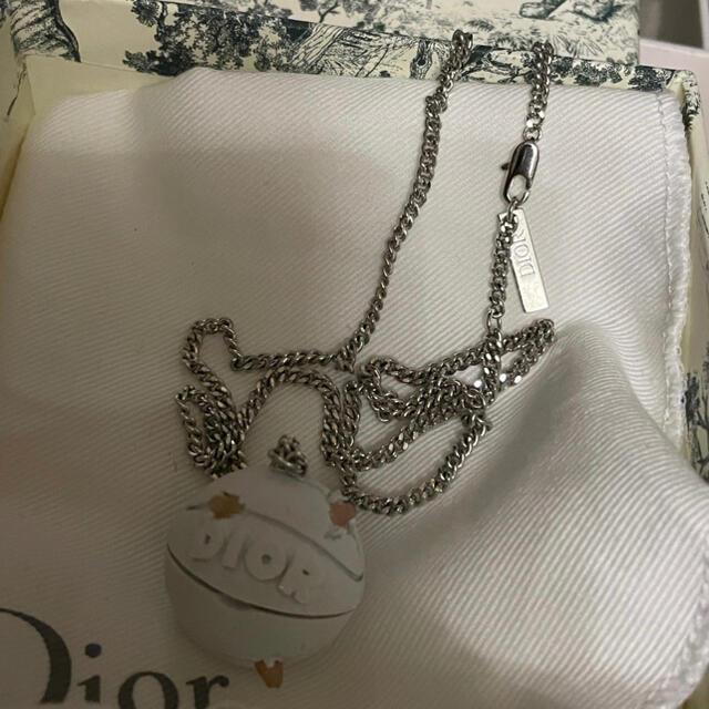 Dior ダニエルアーシャム 20ss ネックレス ホワイト ロゴ