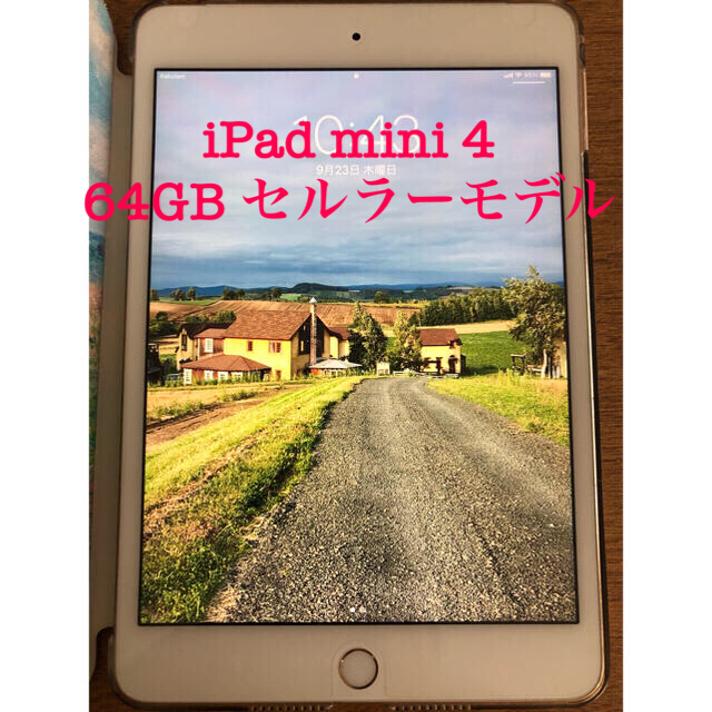 新品日本製 iPad mini4 64GB Wi-Fi + Cellularモデル | www