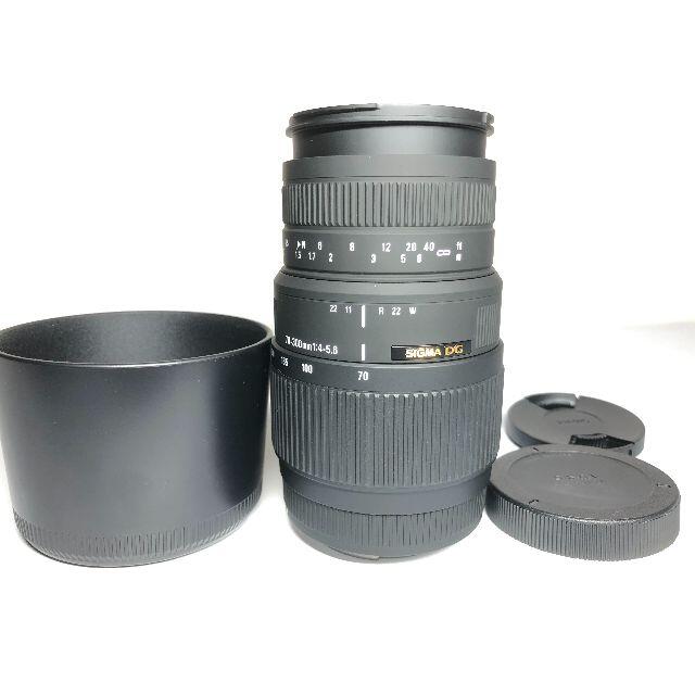 ふるさと割 新品級 中古品 シグマ 望遠レンズ- 70-300mm 〔キヤノン用