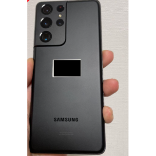 【SIMフリー】Galaxy S21 ULTRA 黒 US版 128GB