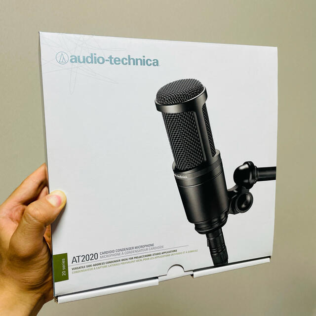 audio-technica コンデンサーマイクロホン AT2020