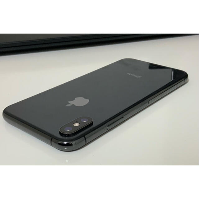 iPhone Xs 64GB スペースグレー SIMフリー 美品 3