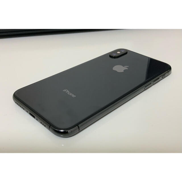 iPhone Xs 64GB スペースグレー SIMフリー 美品 4