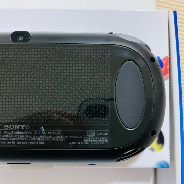 PSVita クリスタル・ブラック 3G/Wi-Fiモデル　すぐ遊べるセット 6