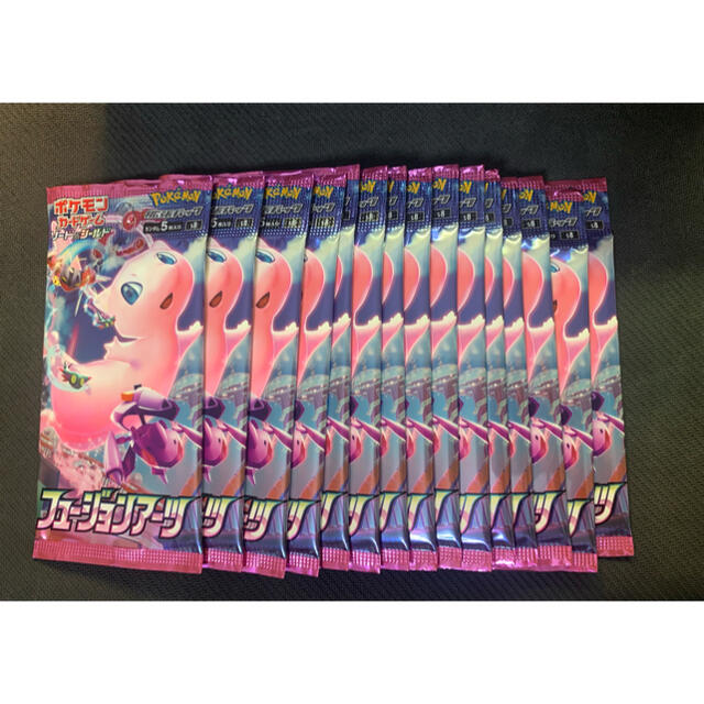 ポケモン(ポケモン)のフュージョンアーツ　15パック エンタメ/ホビーのトレーディングカード(Box/デッキ/パック)の商品写真