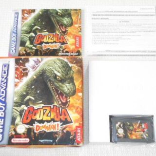 ゲームボーイアドバンス(ゲームボーイアドバンス)のGBA★GODZILLA DOMINATION! 海外版(携帯用ゲームソフト)