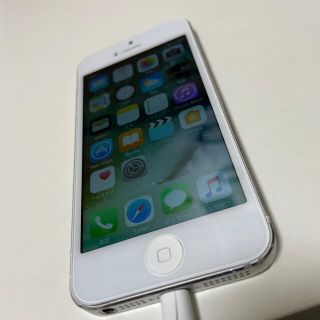 アイフォーン(iPhone)のiPhone5 White 32GB(スマートフォン本体)