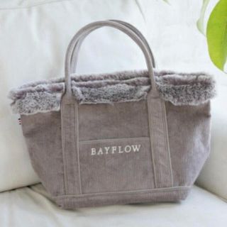 ベイフロー(BAYFLOW)の6日23時まで値下げ！bayflow、コーデュロイ、バッグ(トートバッグ)