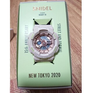 スナイデル(SNIDEL)のsnidel baby-G 2020年モデル(腕時計)