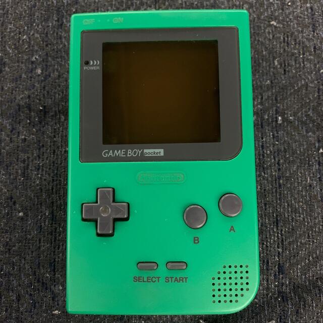 ジャンク品　任天堂　ゲームボーイ　ポケット　本体　グリーン | フリマアプリ ラクマ