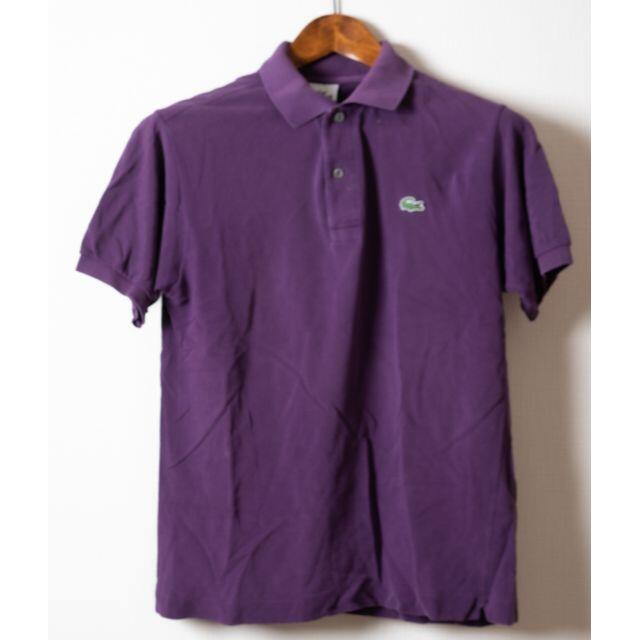 LACOSTE(ラコステ)のLACOSTE ラコステ　ポロシャツ半袖　紫 メンズのトップス(ポロシャツ)の商品写真