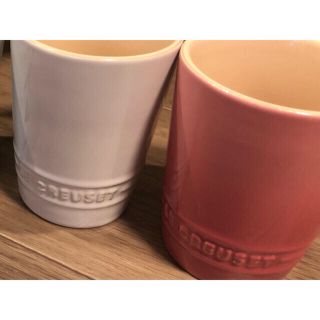 ルクルーゼ(LE CREUSET)のル・クルーゼ　ペア湯呑み、ショーンのコップ(グラス/カップ)