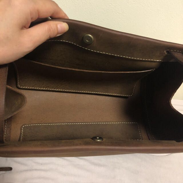 HERZ(ヘルツ)の1月15日までの出品　未使用　organ 限定ピアノサ革ショルダーバッグ レディースのバッグ(ショルダーバッグ)の商品写真